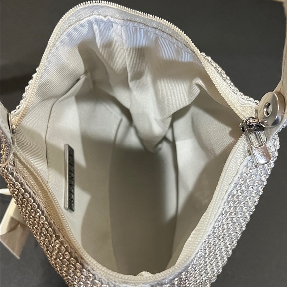 Starlet | Silver Rhinestone Mini Bag - Picture 7 of 13